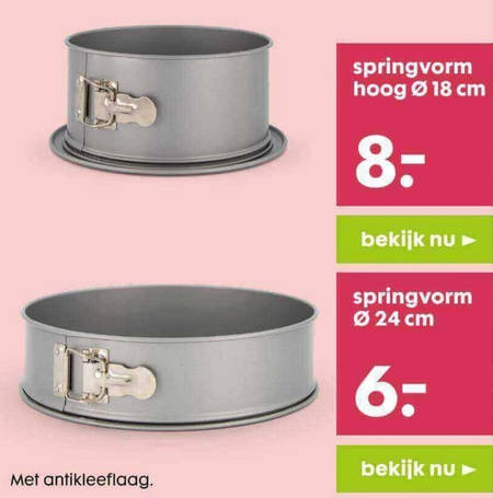 Treble Verkeerd aanvaarden springvorm folder aanbieding bij Hema - details