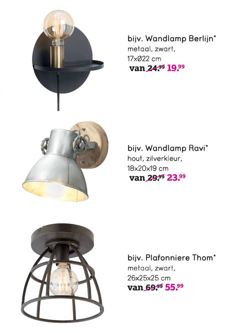 vrede afbetalen snijder wandlamp folder aanbieding bij Leenbakker - details