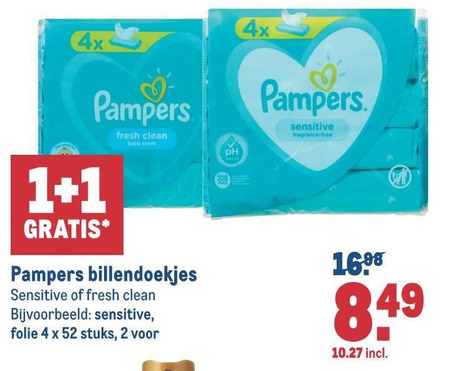 Op maat Vernietigen Zich verzetten tegen Pampers billendoekjes folder aanbieding bij Makro - details