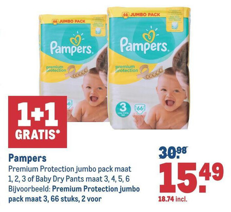 radiator rijm Trouw Pampers luiers, luierbroekjes folder aanbieding bij Makro - details