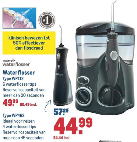 uitbreiden Compatibel met Gladys Waterpik tandenflosapparaat folder aanbieding bij Makro - details