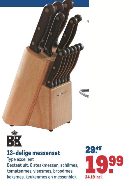 crisis Koken Worstelen BK messenblok folder aanbieding bij Makro - details