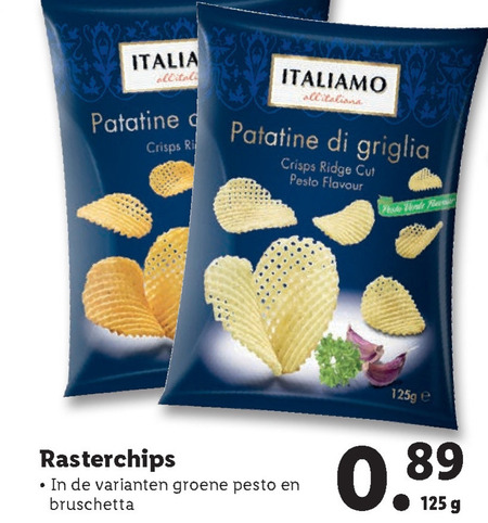 Italiamo Chips Folder nbieding Bij Lidl Details