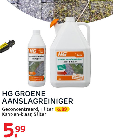 steno banaan taal HG aanslagverwijderaar folder aanbieding bij Praxis - details