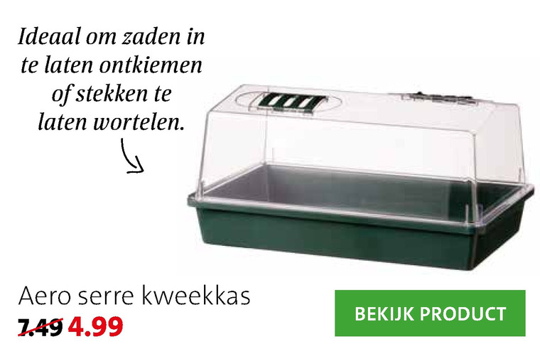 kweekset folder aanbieding bij Intratuin details