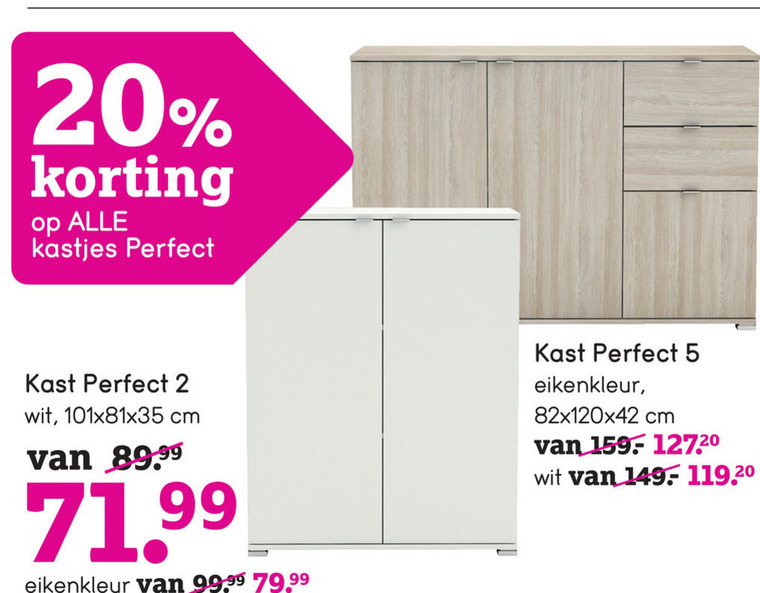 kast folder aanbieding bij details