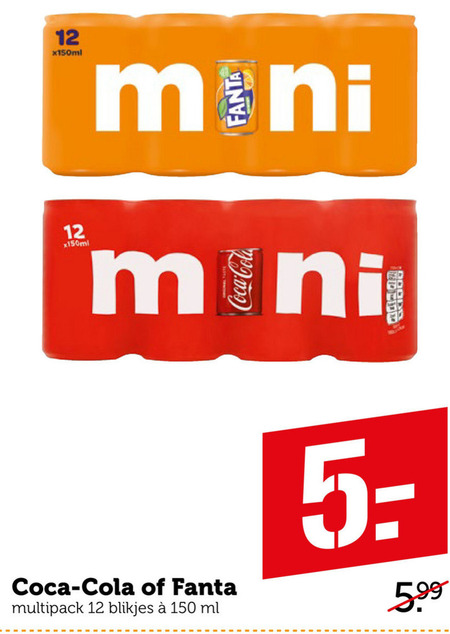 Coca-Cola   frisdrank, cola folder aanbieding bij  Coop - details