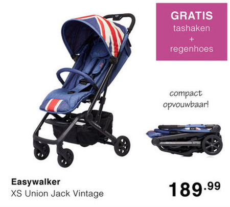 schudden neem medicijnen lengte Easywalker buggy folder aanbieding bij Baby & Tiener megastore - details