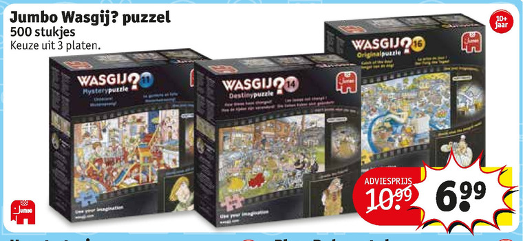 Steen Vrijstelling Handel legpuzzel folder aanbieding bij Kruidvat - details