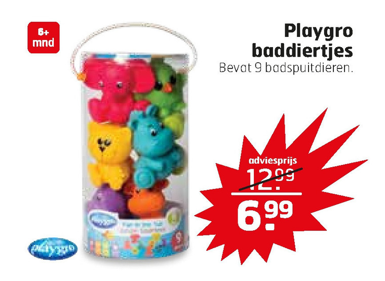 draad Score kabel Playgro badspeelgoed folder aanbieding bij Trekpleister - details