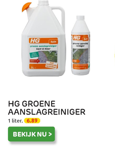 steno banaan taal HG aanslagverwijderaar folder aanbieding bij Praxis - details