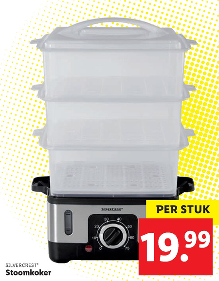 Zonnig Maken Overeenkomend SilverCrest stoomkoker folder aanbieding bij Lidl - details