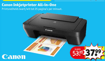 hoorbaar Verleiden privaat Canon all-in-one printer folder aanbieding bij Kruidvat - details