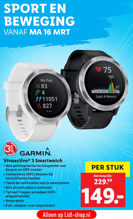 Garmin vivoactive 2025 3 lidl