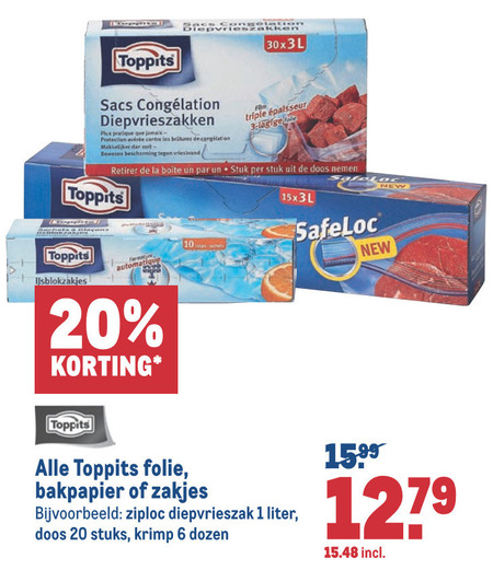 Toppits Vershoudfolie Huishoudfolie Folder nbieding Bij Makro Details