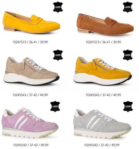 dames sneakers, dames instappers folder aanbieding bij Bristol -