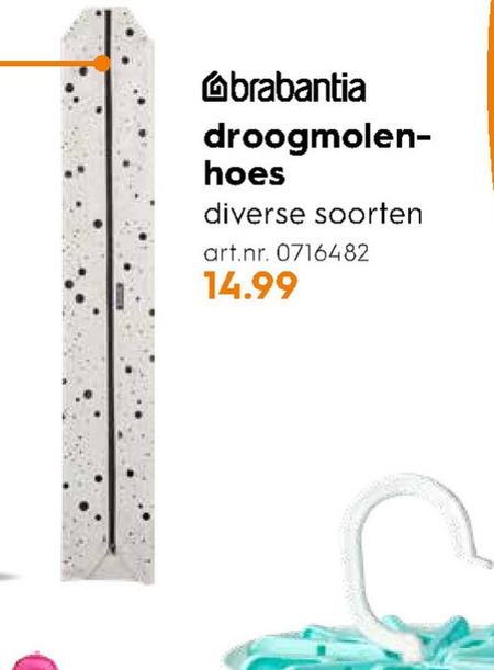 beneden Spaans Psychologisch Brabantia droogmolenhoes folder aanbieding bij Blokker - details