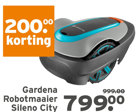 Kreta kousen Openbaren Gardena robotgrasmaaier folder aanbieding bij Gamma - details