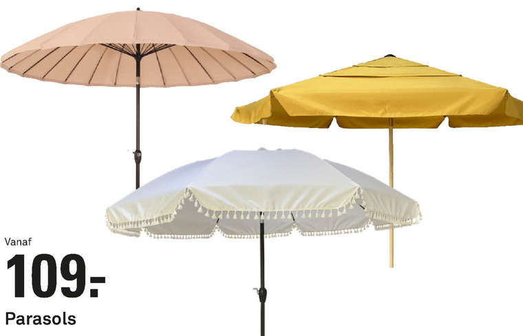 werkloosheid Proportioneel rijm parasol folder aanbieding bij Karwei - details