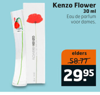 kolonie Speels verf Kenzo eau de parfum folder aanbieding bij Trekpleister - details