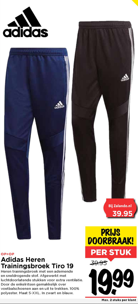 Adidas trainingsbroek heren sale new arrivals