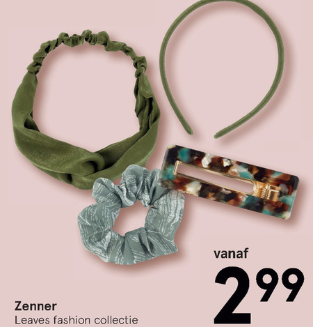 eten Neerwaarts breedtegraad Zenner haarspeldje, haarelastiek folder aanbieding bij Etos - details