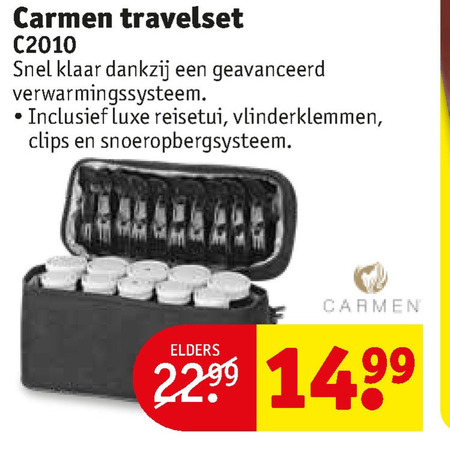 dik Mauve Zich verzetten tegen Carmen krulset folder aanbieding bij Kruidvat - details