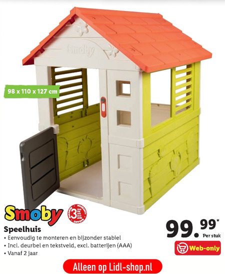 Smoby folder aanbieding bij -