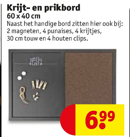 zingen Het is de bedoeling dat Haan prikbord folder aanbieding bij Kruidvat - details