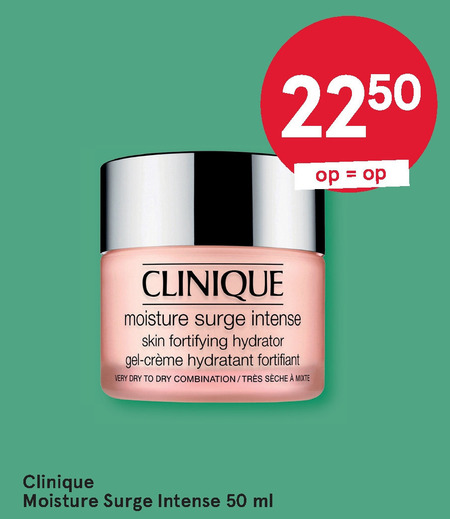 zin Competitief verrassing Clinique dagcreme folder aanbieding bij Etos - details