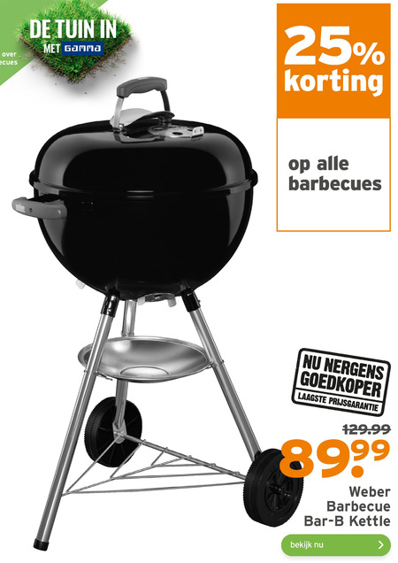 Brig Psychologisch Formuleren Weber houtskool barbecue, barbecue folder aanbieding bij Gamma - details