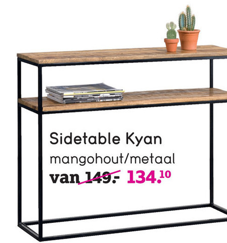 propeller vacuüm waarschijnlijk sidetable folder aanbieding bij Leenbakker - details