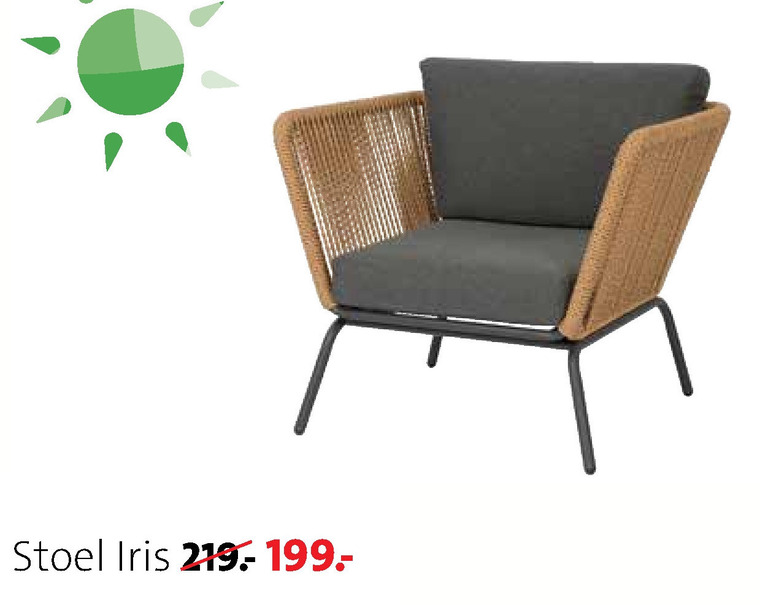 Bedenk Vakman Opvoeding tuin fauteuil folder aanbieding bij Intratuin - details