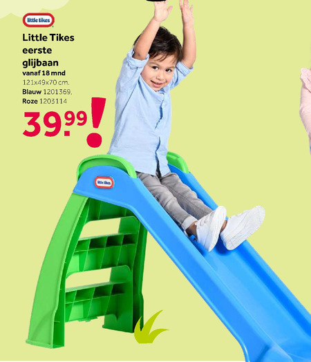 Appartement Achtervolging Uitreiken Little Tikes glijbaan folder aanbieding bij Intertoys - details