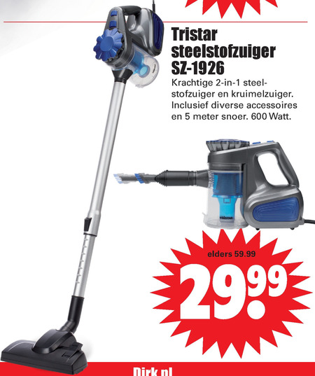 Indringing Ananiver bijlage tristar steelstofzuiger, vacuum cleaner tristar sz-1918 review YouTube -  finnexia.fi