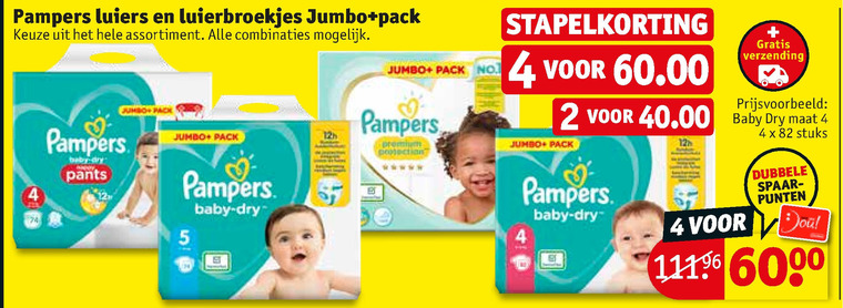 Luchtvaartmaatschappijen Vlot Nieuwe aankomst Pampers luierbroekjes, luiers folder aanbieding bij Kruidvat - details