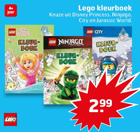 badge scheepsbouw Methode lego ninjago, kleurboek folder aanbieding bij Trekpleister - details