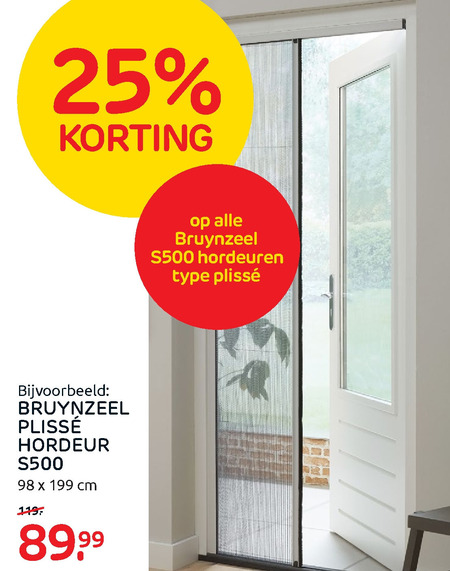 hordeur folder aanbieding bij Praxis details