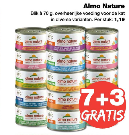 Almo Nature   kattenvoer folder aanbieding bij  Jumper - details