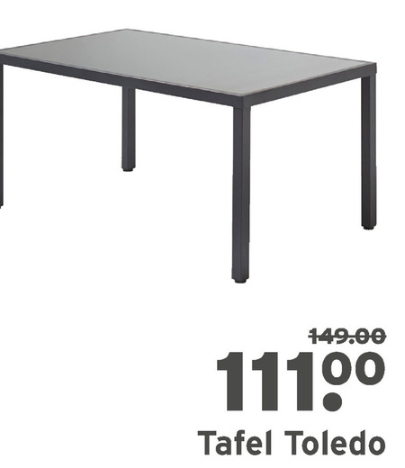 Azijn kunst Vulkanisch tuintafel folder aanbieding bij Gamma - details