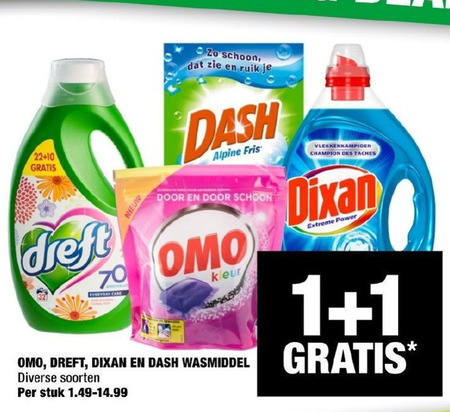 Dash   wasmiddel folder aanbieding bij  Big Bazar - details