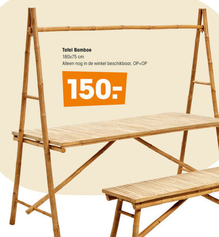 Profetie Dwingend Manifestatie tuintafel folder aanbieding bij Kwantum - details