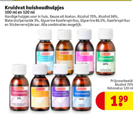 Buitensporig Slip schoenen Doodt Kruidvat Huismerk spiritus, nagellakremover folder aanbieding bij Kruidvat  - details