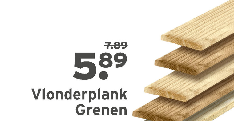 Vlonderplank Folder Aanbieding Bij Gamma - Details