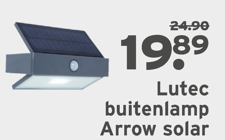 Lutec buitenlamp folder aanbieding bij - details