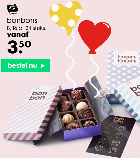 Onverschilligheid legaal Viool Hema huismerk bonbons folder aanbieding bij Hema - details