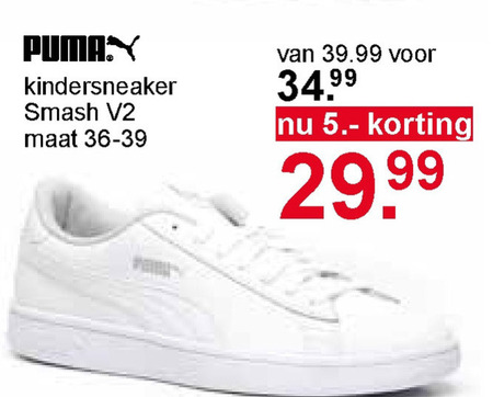 Eerder compenseren verraden Puma jongens sneakers, meisjes sneakers folder aanbieding bij Scapino -  details