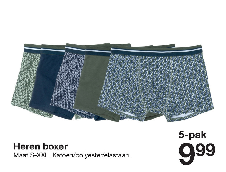 Marxisme Overtreden Trechter webspin heren boxershort folder aanbieding bij Zeeman - details