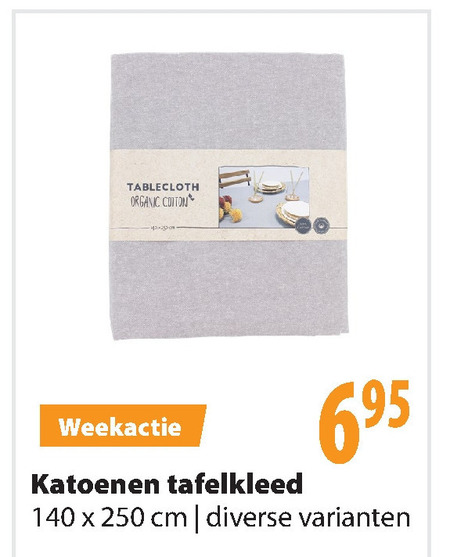 privaat Hulpeloosheid Verlammen tafelkleed folder aanbieding bij Action - details