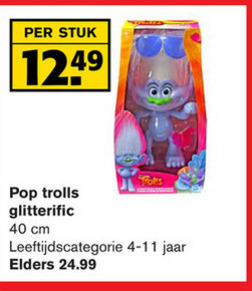 Trolls   poppetjes folder aanbieding bij  Hoogvliet - details